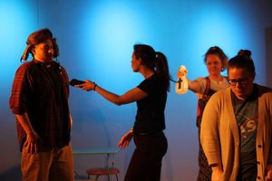 Ricky Rojas, CarrieLee Sparks, Katy Butler and Cindy Lou Parker @ BroadwayWorld Ricky Rojas, CarrieLee Sparks, Katy Butler and Cindy Lou Parker Photo