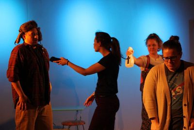 Ricky Rojas, CarrieLee Sparks, Katy Butler and Cindy Lou Parker Photo