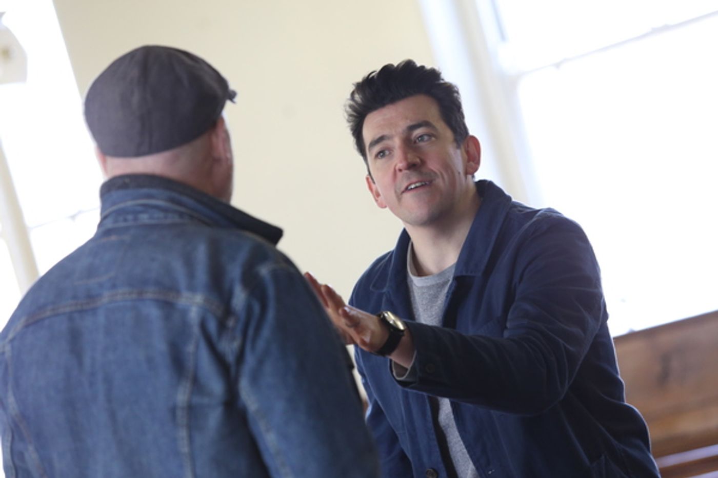 Photo Flash: In Rehearsals for STAND UP STAND UP at the Stephen Joseph Theatre  Image