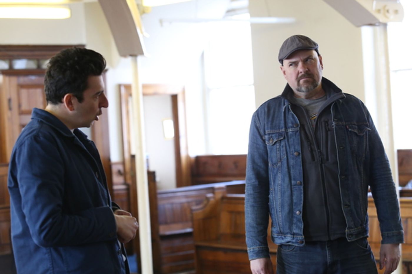 Photo Flash: In Rehearsals for STAND UP STAND UP at the Stephen Joseph Theatre  Image