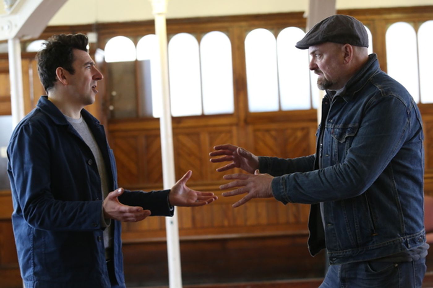 Photo Flash: In Rehearsals for STAND UP STAND UP at the Stephen Joseph Theatre  Image