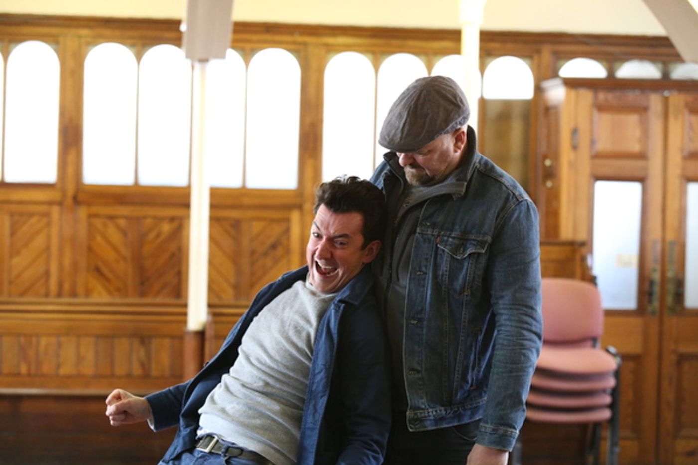 Photo Flash: In Rehearsals for STAND UP STAND UP at the Stephen Joseph Theatre  Image