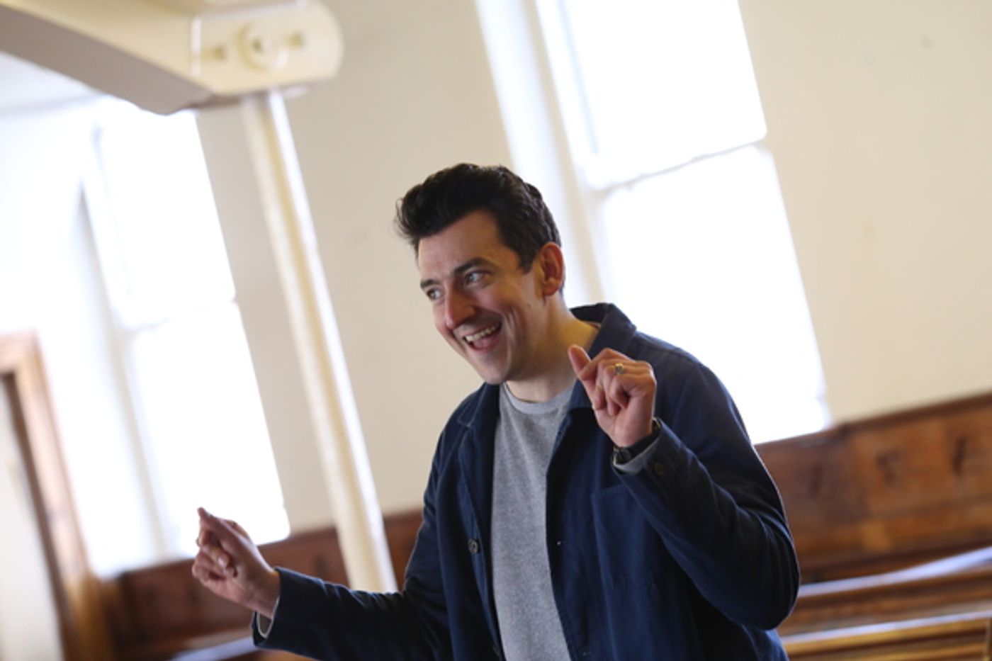 Photo Flash: In Rehearsals for STAND UP STAND UP at the Stephen Joseph Theatre  Image