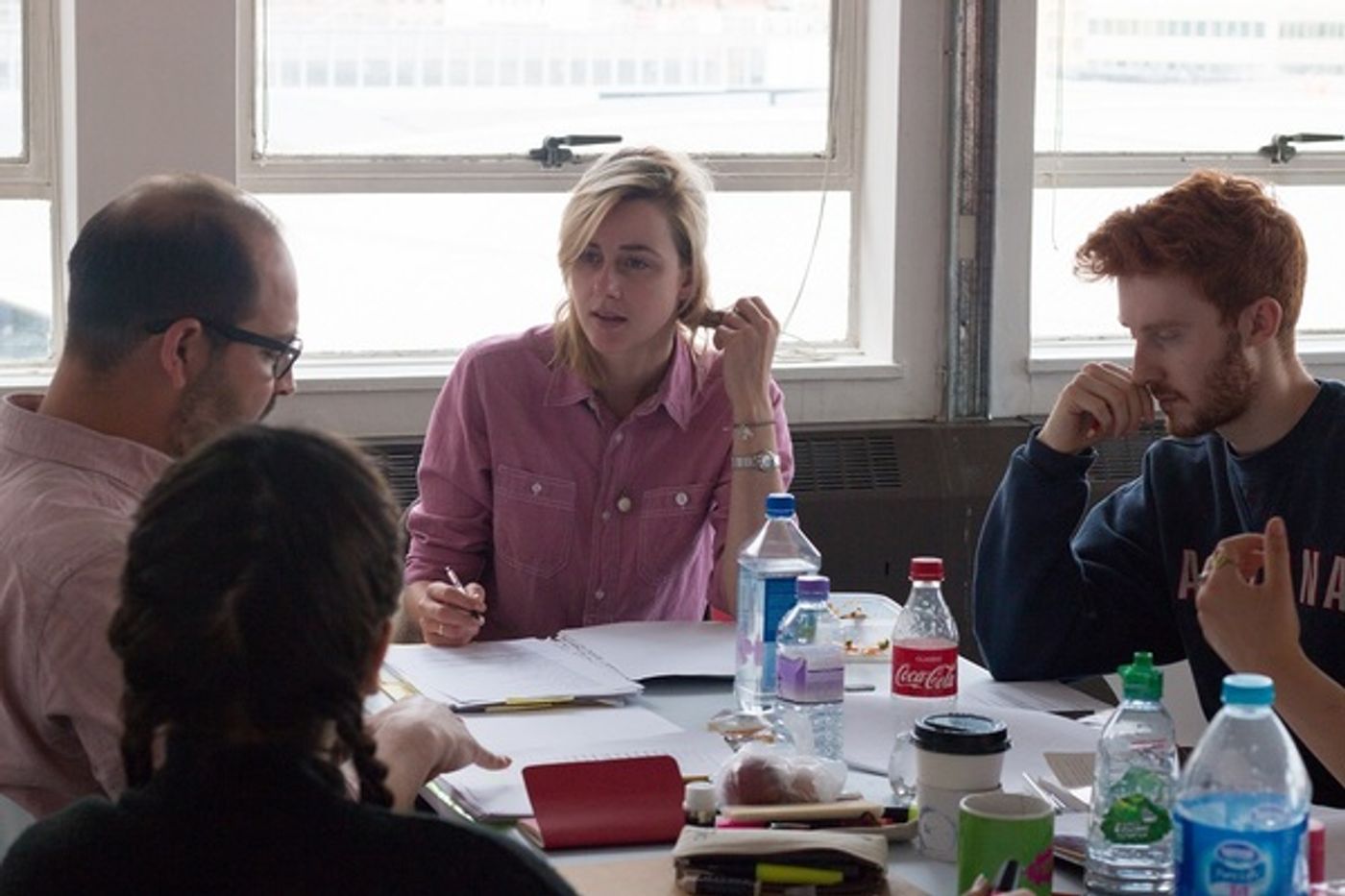 Photo Flash: In Rehearsals for BECOMING MOHAMMED at Pleasance Theatre  Image