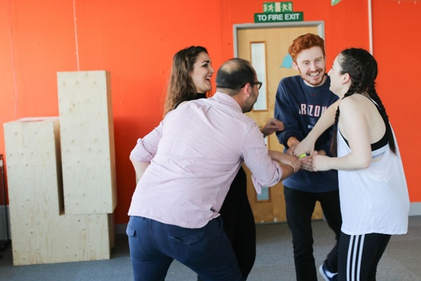Photo Flash: In Rehearsals for BECOMING MOHAMMED at Pleasance Theatre  Image