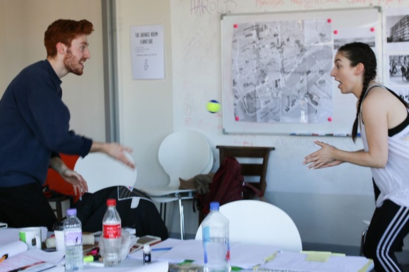 Photo Flash: In Rehearsals for BECOMING MOHAMMED at Pleasance Theatre  Image