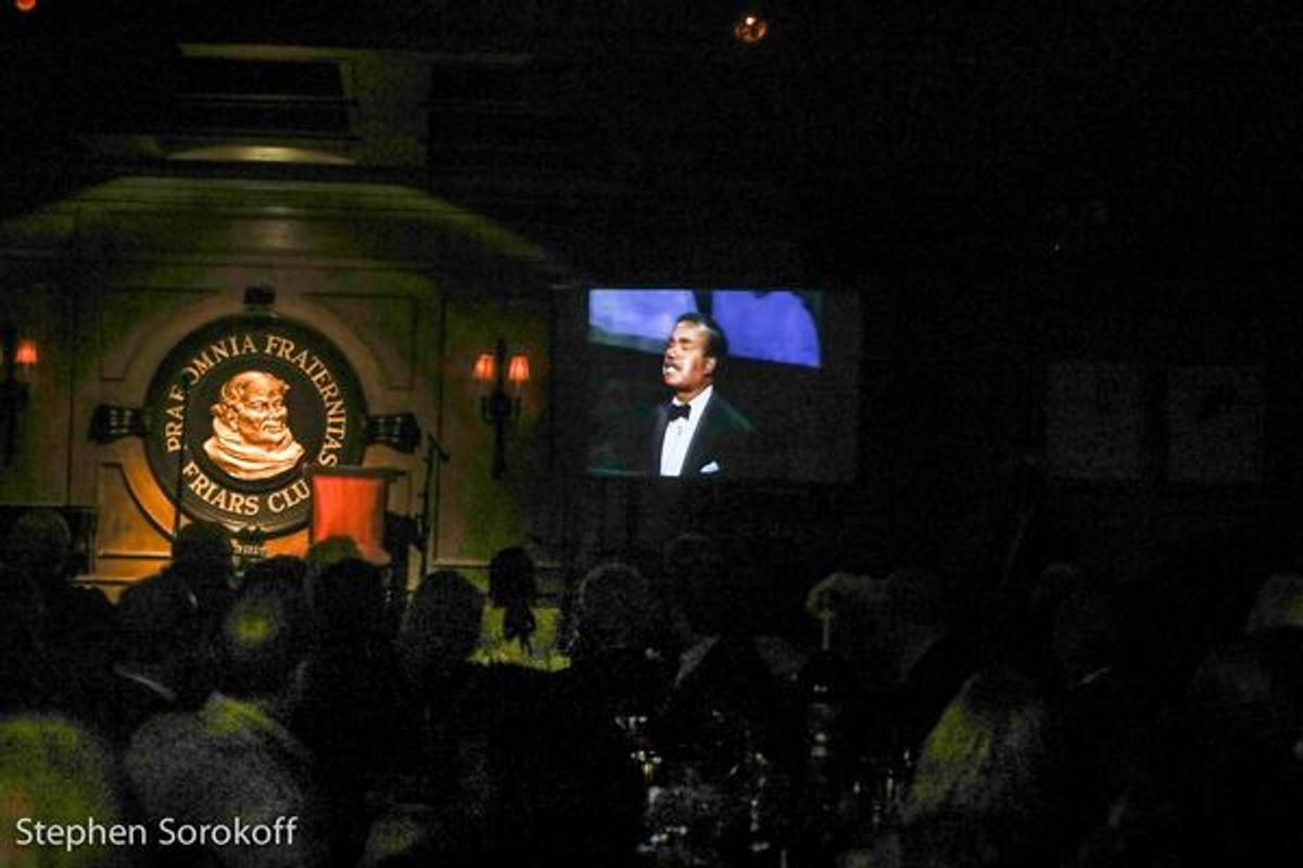 Bobby Short, Friars Club at 