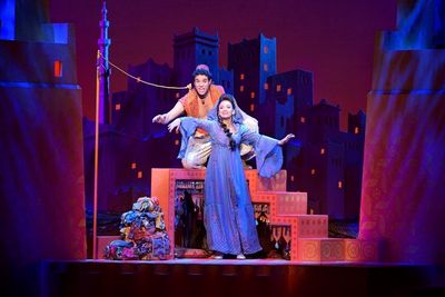 Adam Jacobs and Isabelle McCalla Photo