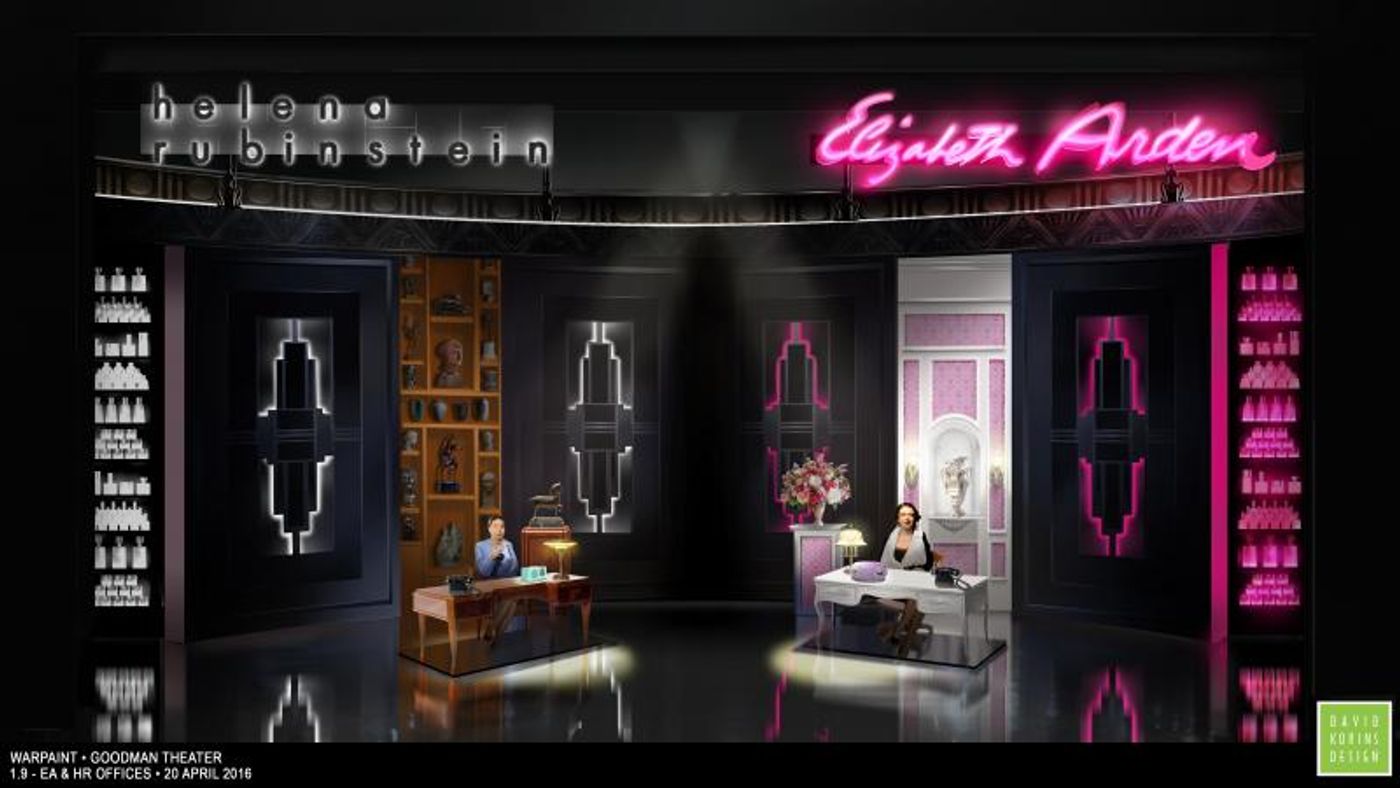 Broadway By Design: David Korins, Kenneth Posner & Catherine Zuber Bring WAR PAINT from Page to Stage  Image