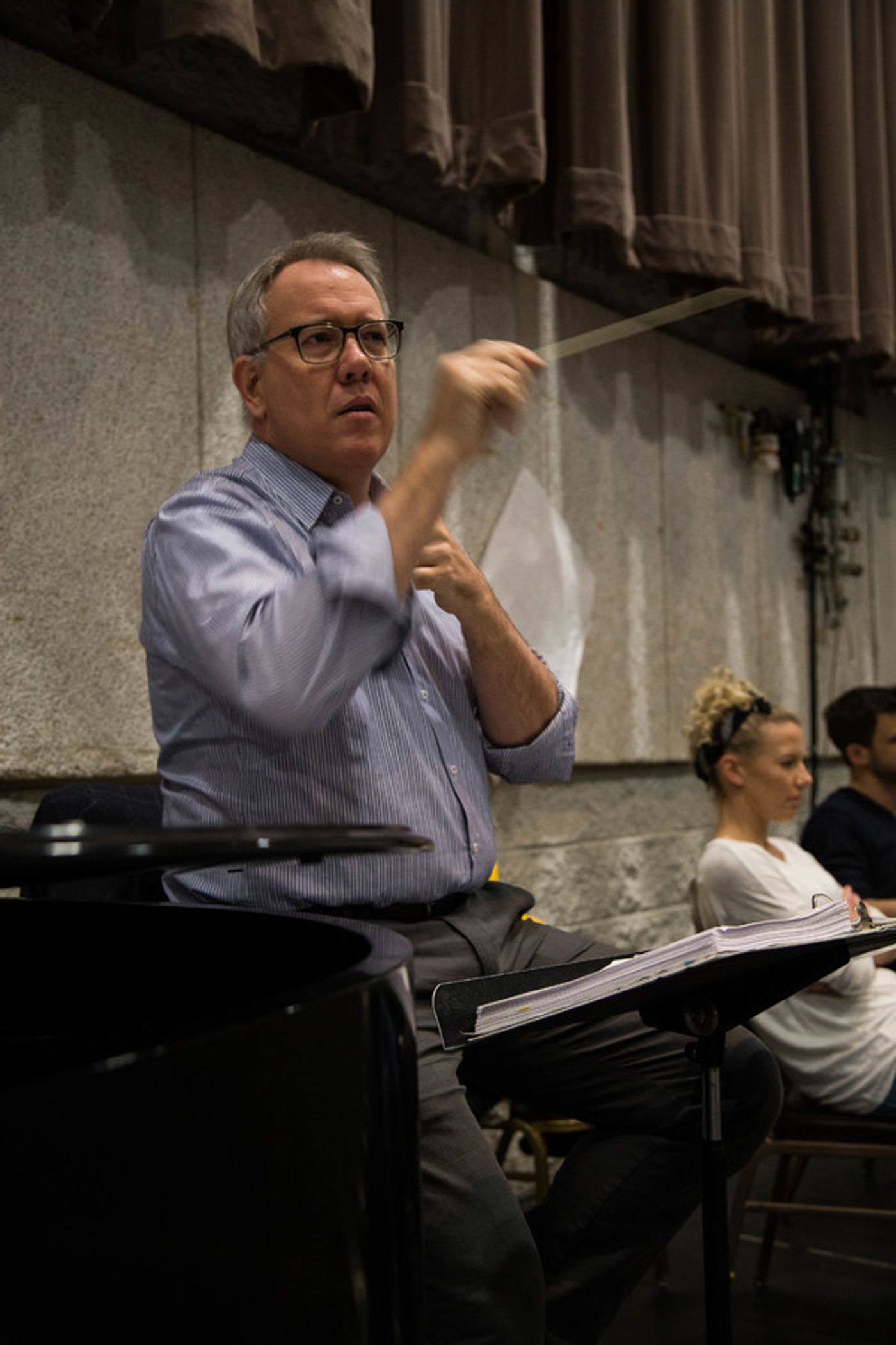 Photo Flash: In Rehearsal with Lisa O'Hare, Richard E. Grant, Bryce Pinkham and More for MY FAIR LADY at the Lyric  Image