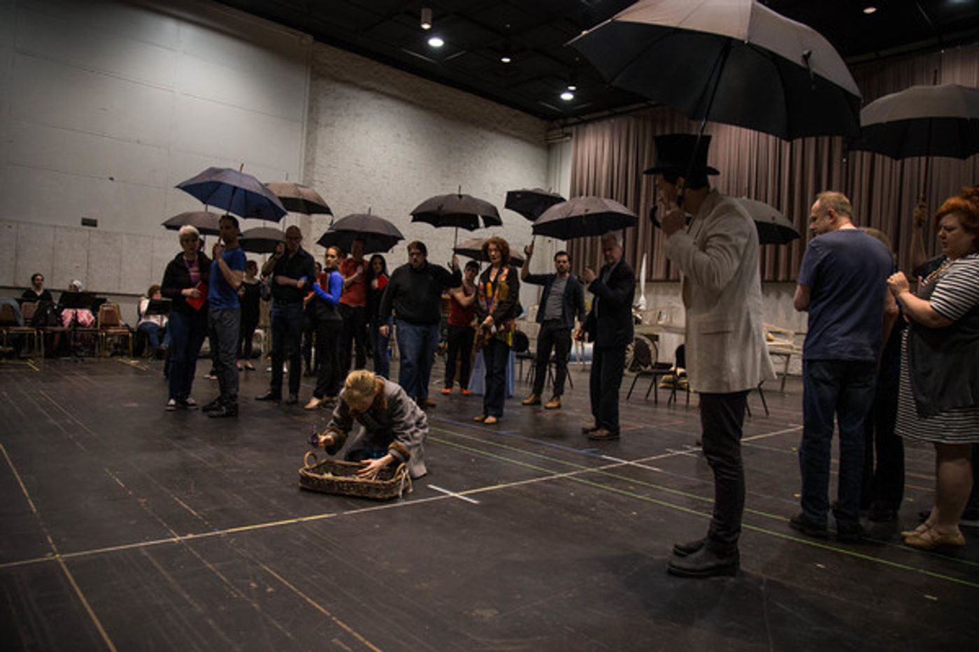 Photo Flash: In Rehearsal with Lisa O'Hare, Richard E. Grant, Bryce Pinkham and More for MY FAIR LADY at the Lyric  Image