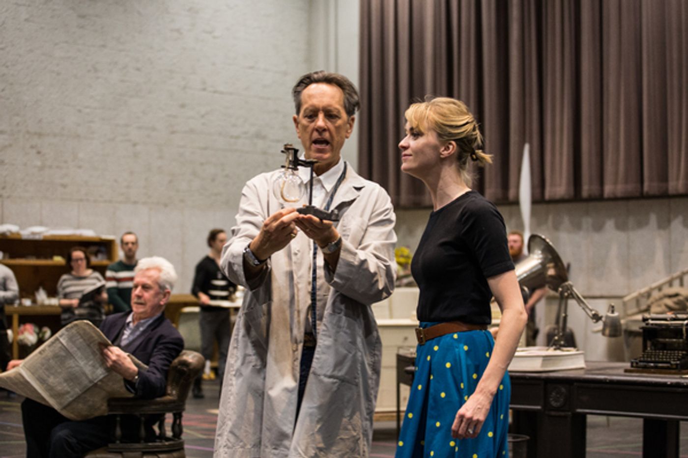 Photo Flash: In Rehearsal with Lisa O'Hare, Richard E. Grant, Bryce Pinkham and More for MY FAIR LADY at the Lyric  Image