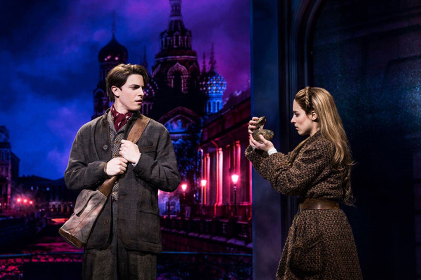Photo Flash: First Look - Christy Altomare, Derek Klena and More Bring the Romanovs to Broadway in ANASTASIA!  Image