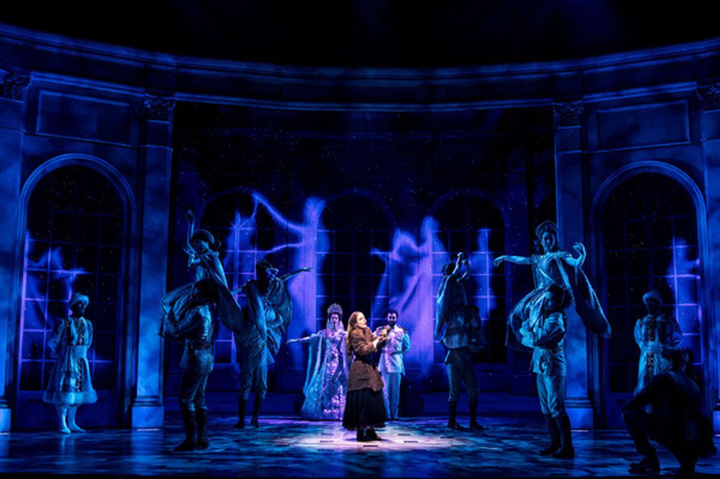 Photo Flash: First Look - Christy Altomare, Derek Klena and More Bring the Romanovs to Broadway in ANASTASIA!  Image