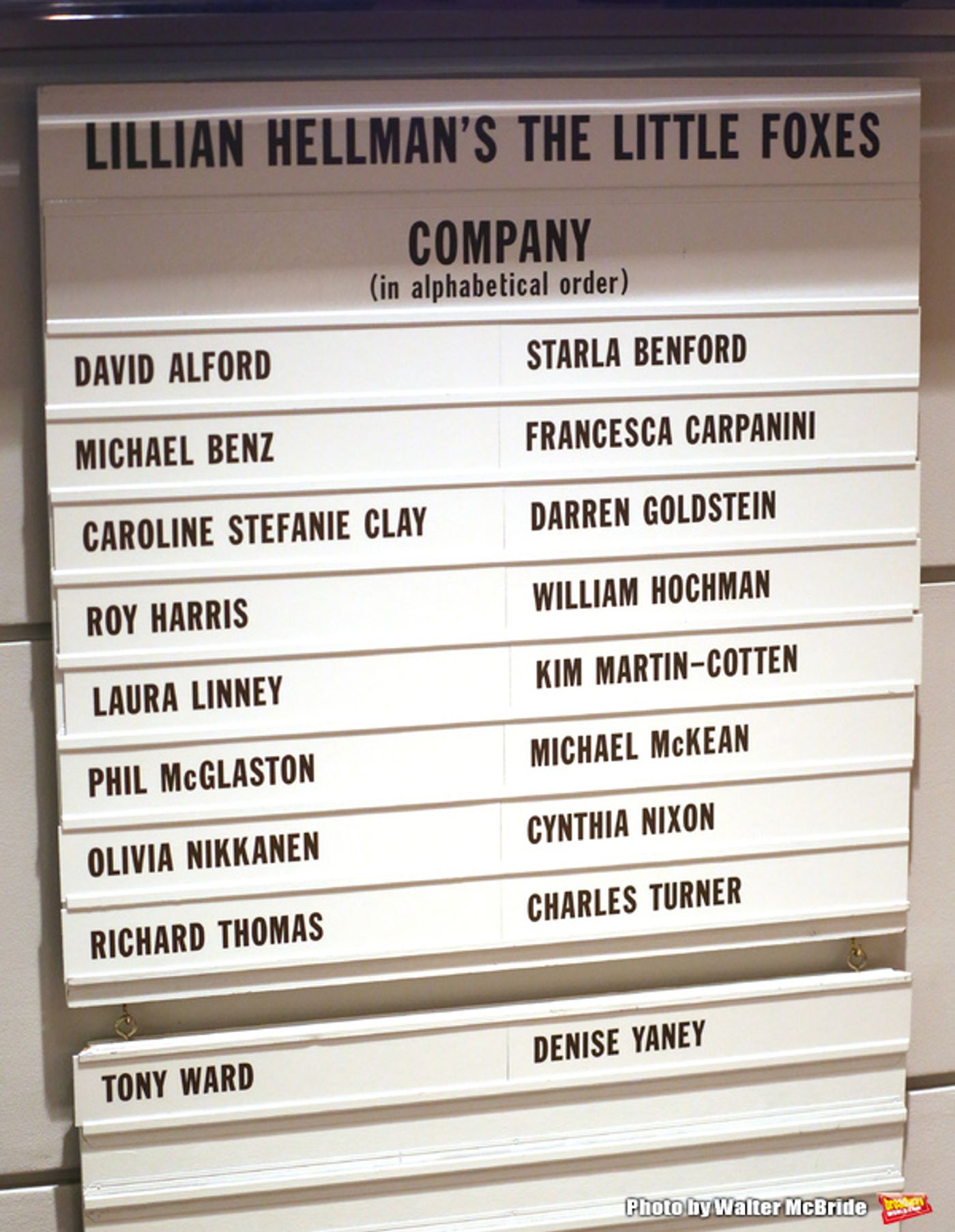 Photo Coverage: Laura Linney & Cynthia Nixon Take Opening Night Bows in THE LITTLE FOXES!  Image