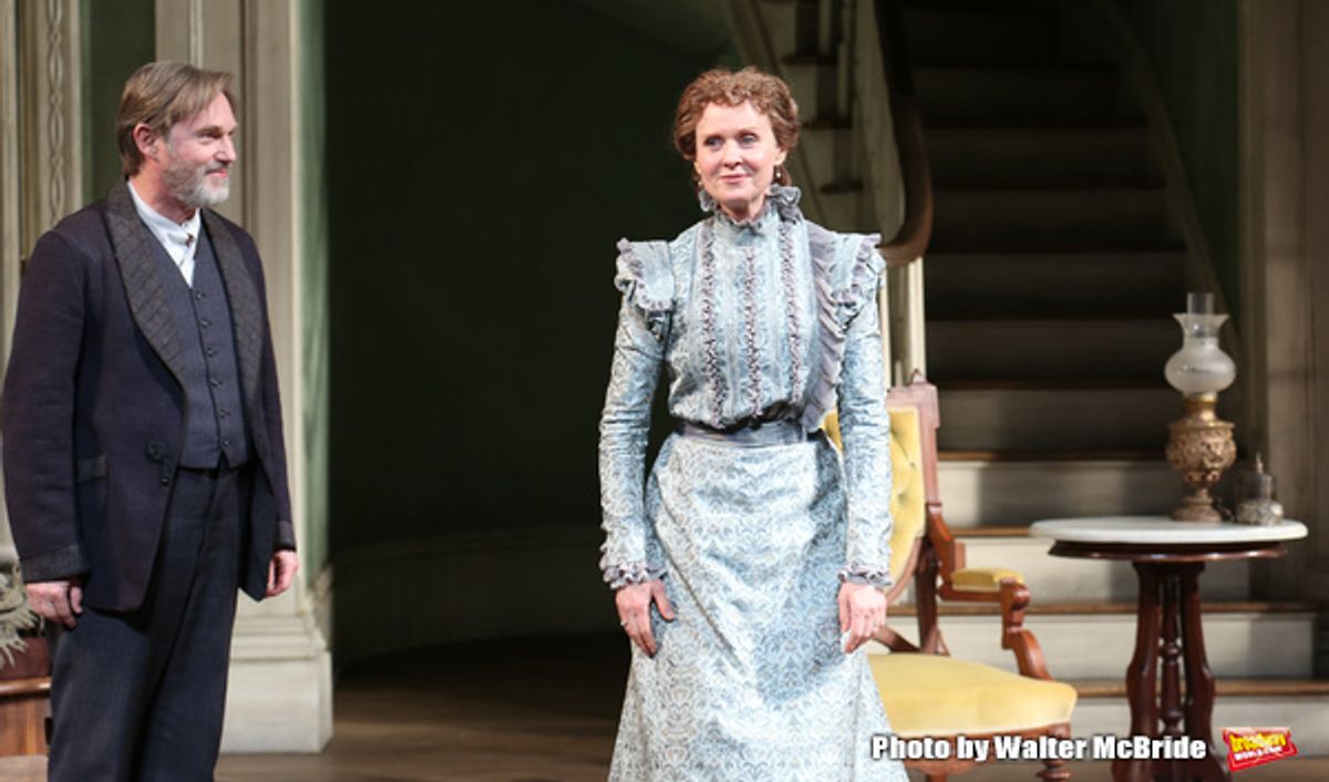 Richard Thomas and Cynthia Nixon at 