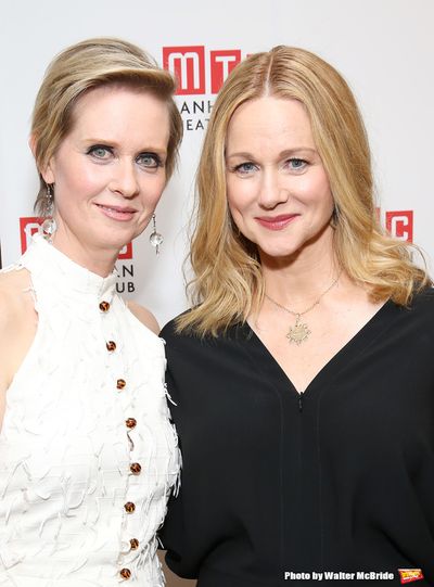 Cynthia Nixon and Laura Linney Photo