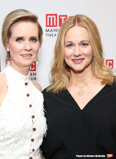 Cynthia Nixon and Laura Linney  Photo