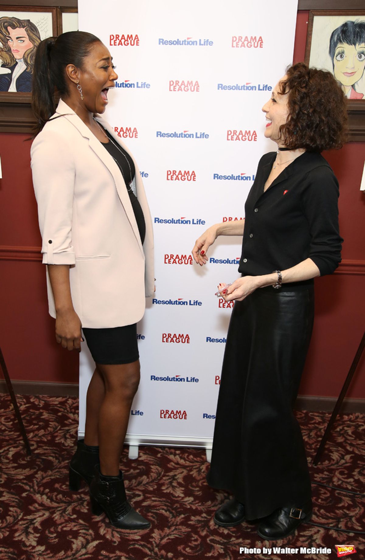 Patina Miller and Bebe Neuwirth at 