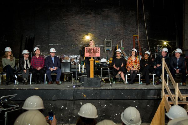 Bess Wohl, Paula Vogel, Trip Cullman, Kenneth Lonergan, Carole Rothman, Anna Shapiro, Photo