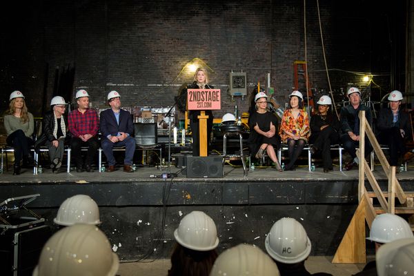 Bess Wohl, Paula Vogel, Trip Cullman, Kenneth Lonergan, Carole Rothman, Anna Shapiro, Photo