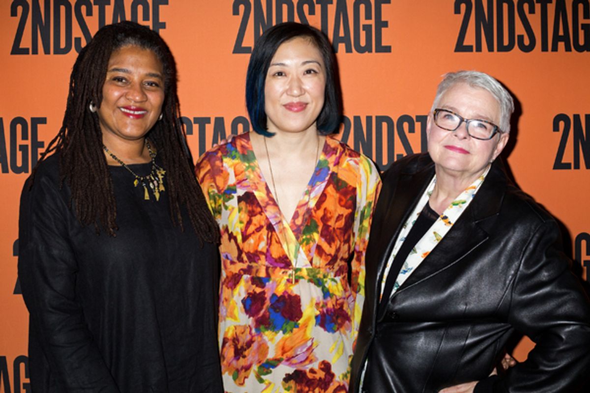 Lynn Nottage, Young Jean Lee, Paual Vogel at 