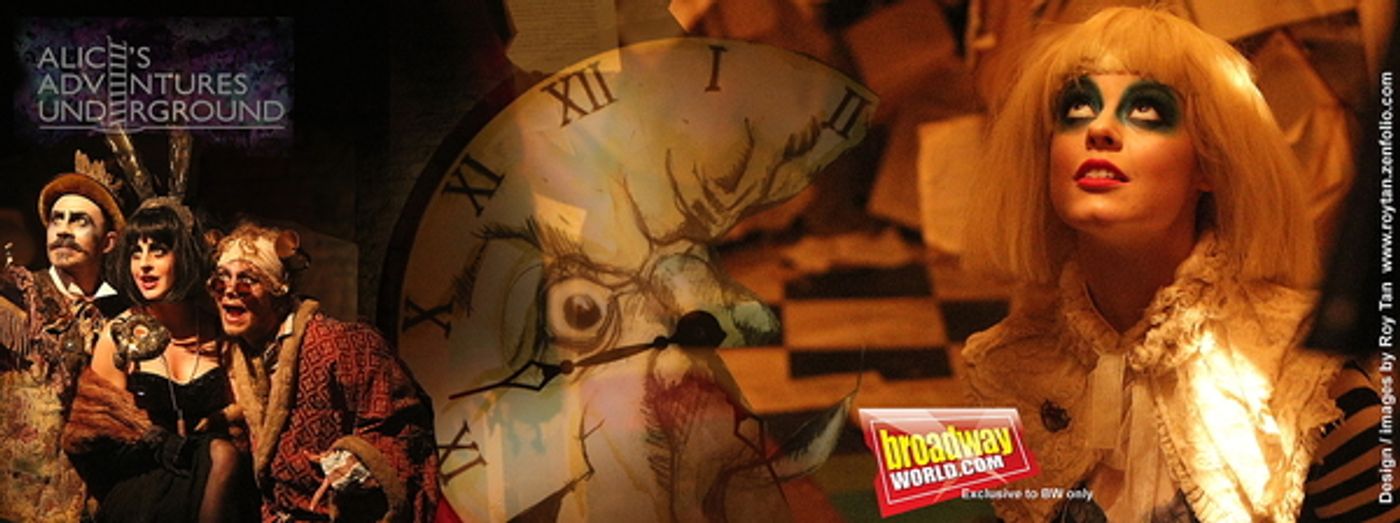 Photo Flash: ALICE'S ADVENTURES UNDERGROUND Digs Deep at The Vaults  Image