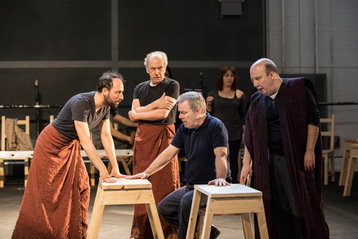 Philip Arditti, Raad Rawi, Lloyd Hutchinson, Lubana al Quntar, and Paul Chahidi  at 