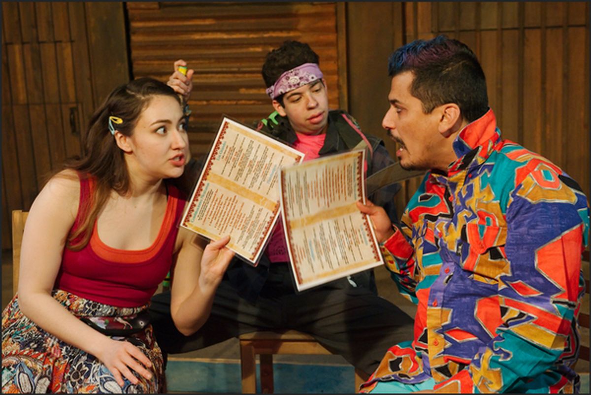 Ilse Zacharias, Brandon Rivera, and Esteban Andres Cruz at 