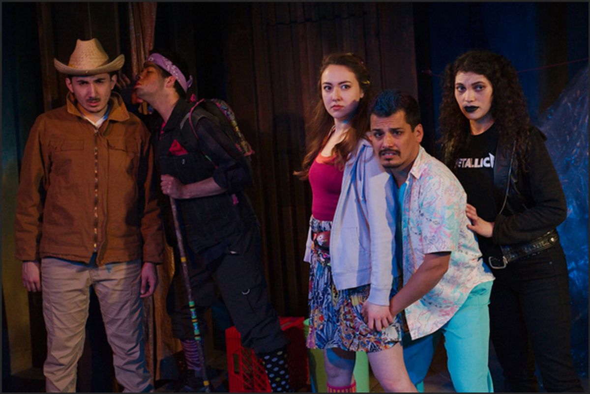 Juan Munoz, Brandon Rivera, Ilse Zacharias, Esteban Andres Cruz, and Allyce Torres at 