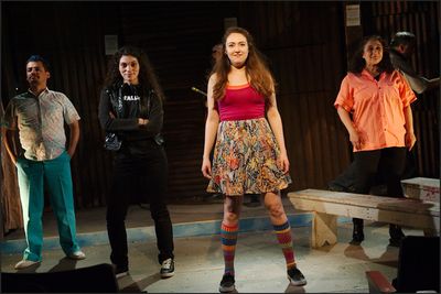 Esteban Andres Cruz, Allyce Torres, Ilse Zacharias, and Laura Crotte  Photo