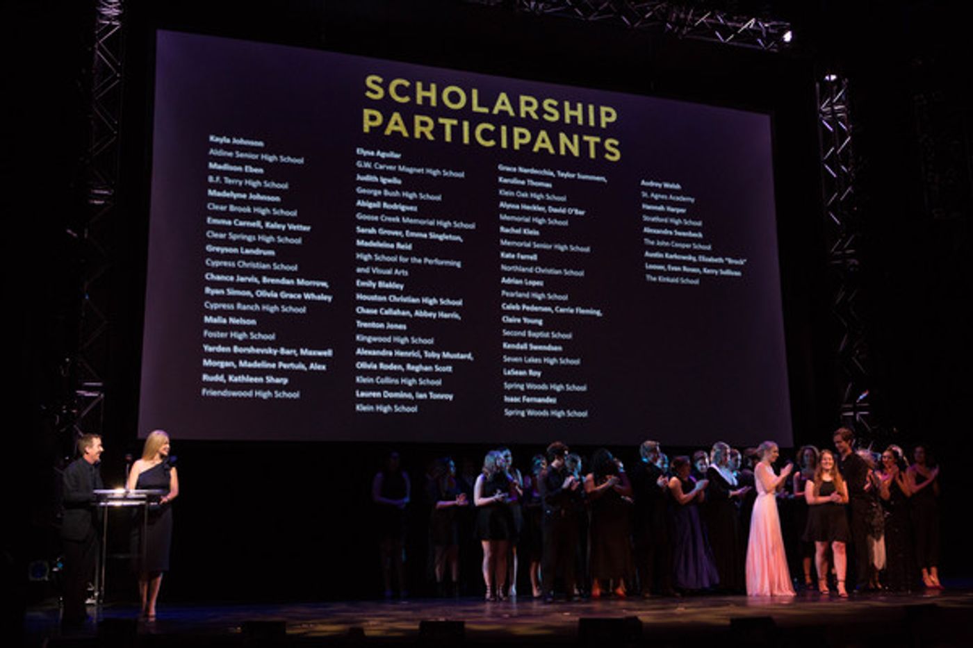 Photo Flash: THE BOY FRIEND, LES MISERABLES, SWEENEY TODD and More Win Big at 2017 Tommy Tune Awards  Image
