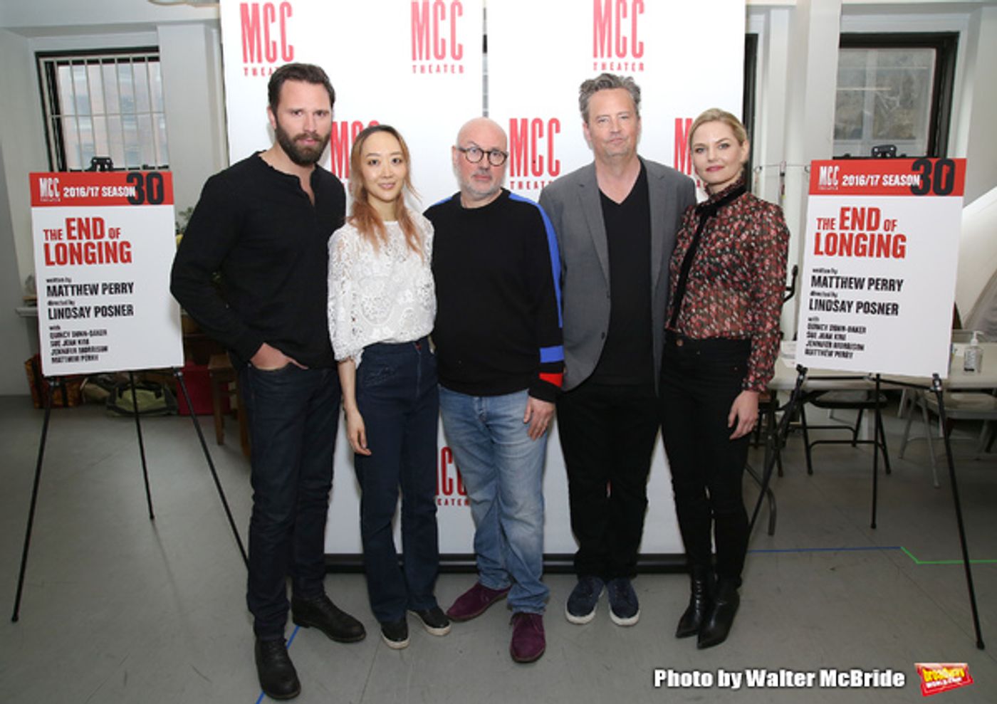 Photo Coverage: Meet the Company of Matthew Perry's THE END OF LONGING Photo Coverage: Meet the Company of Matthew Perry's THE END OF LONGING Image