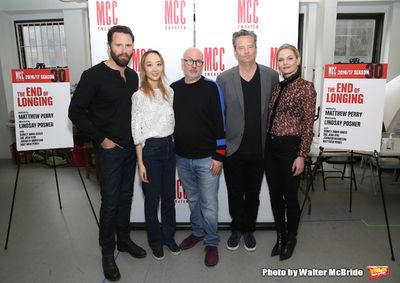 Quincy Dunn-Baker, Sue Jean Kim, Lindsay Posner, Matthew Perry and Jennifer Morrison Photo