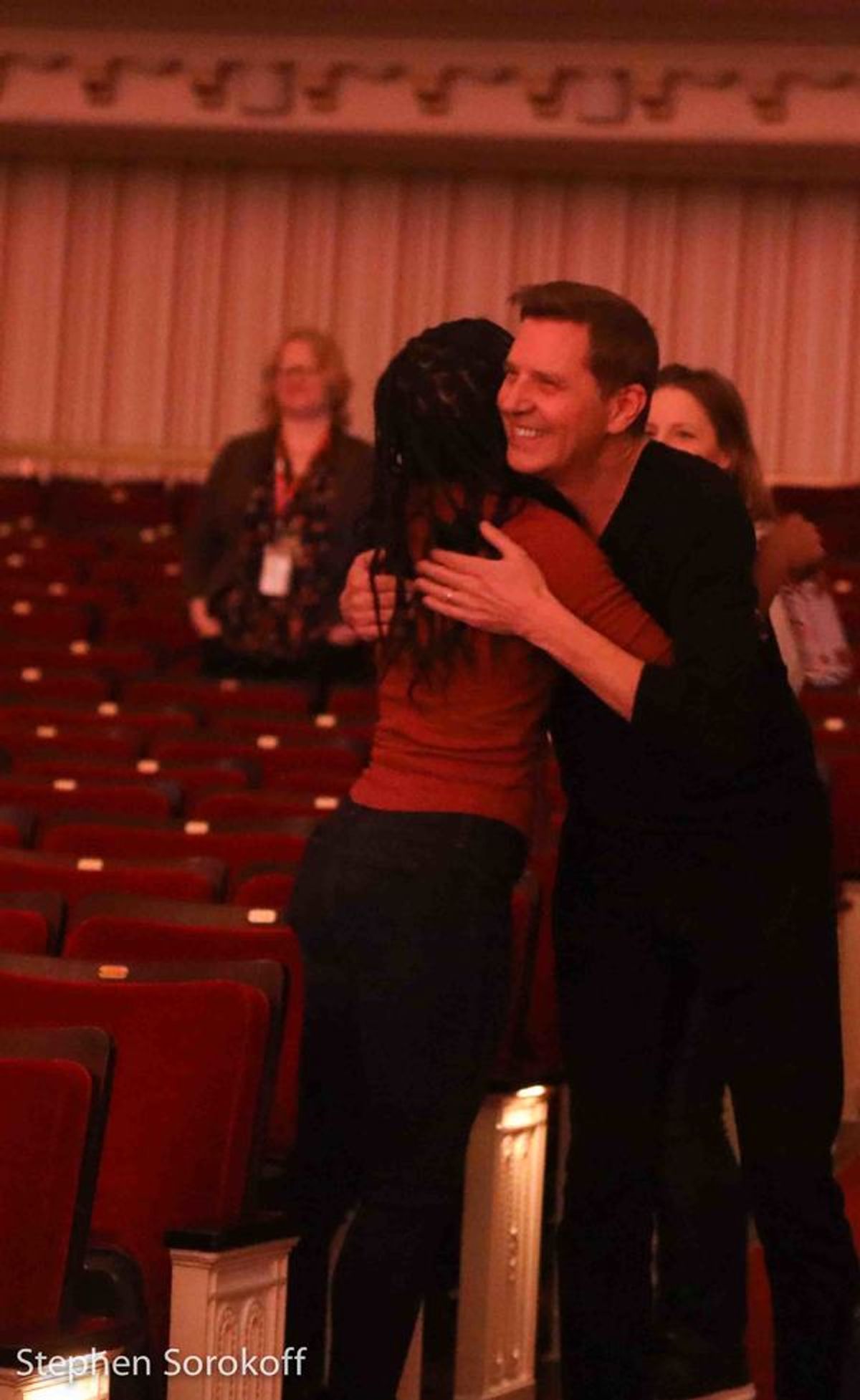 Adrienne Warren & Steven reineke at 