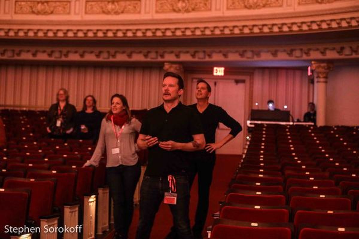 Jessie Mueller, Will Chase, Steve Reineke at 