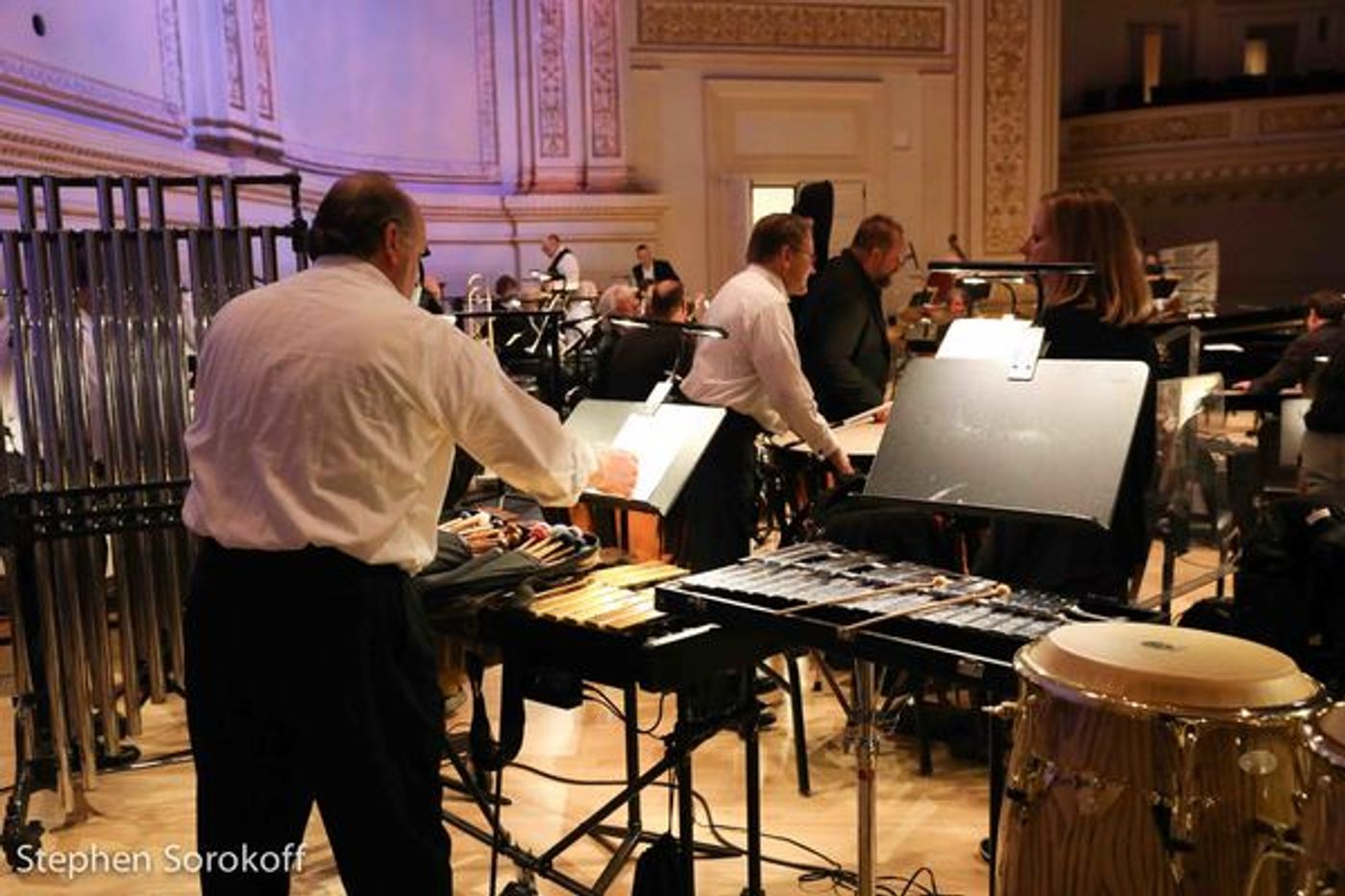 Photo Coverage: Will Chase, Christopher Jackson, Jessie Mueller & Adrienne Warren Rehearse For Tonight's N.Y. Pops Concert Photo Coverage: Will Chase, Christopher Jackson, Jessie Mueller & Adrienne Warren Rehearse For Tonight's N.Y. Pops Concert Image