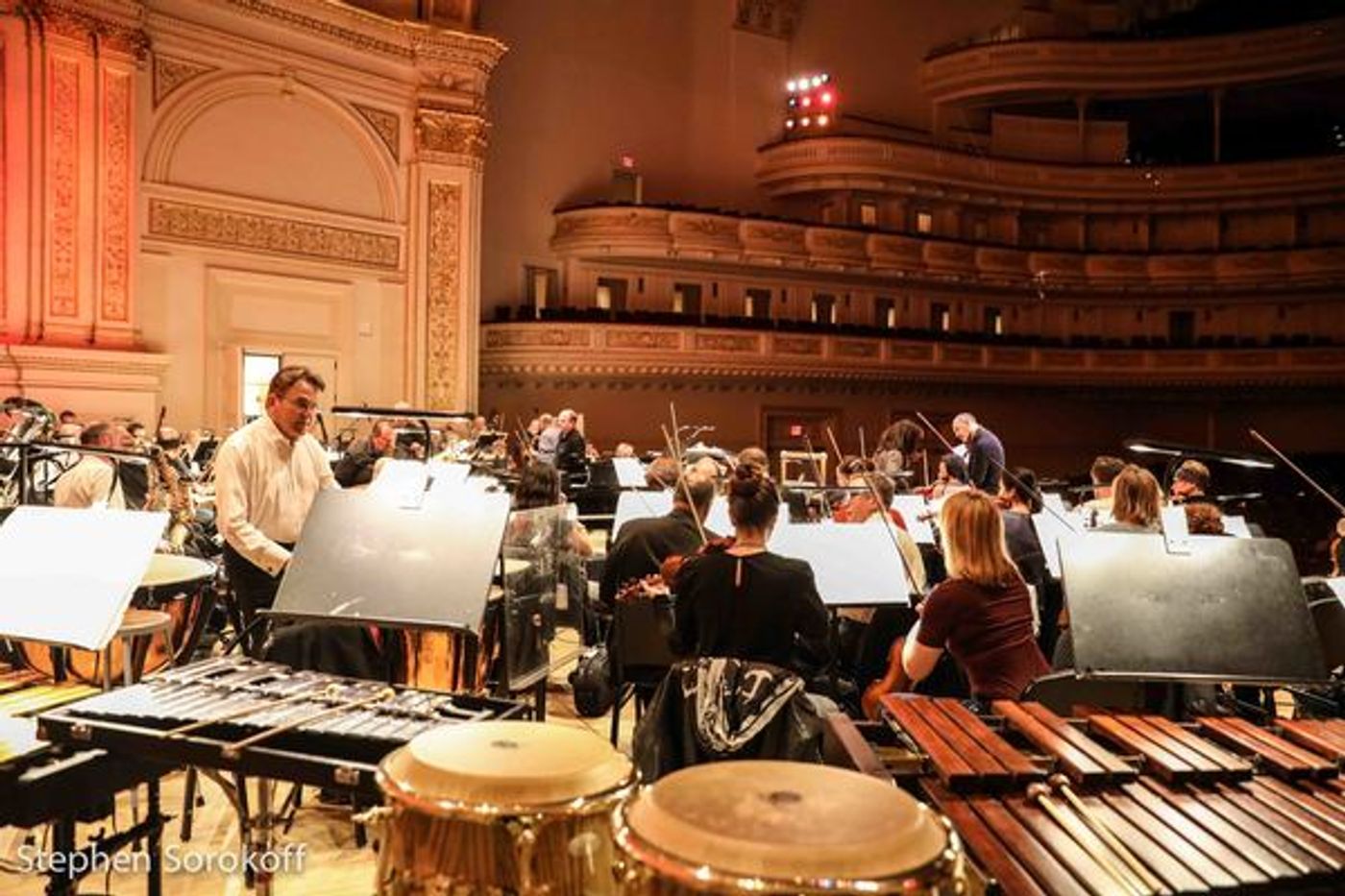 Photo Coverage: Will Chase, Christopher Jackson, Jessie Mueller & Adrienne Warren Rehearse For Tonight's N.Y. Pops Concert Photo Coverage: Will Chase, Christopher Jackson, Jessie Mueller & Adrienne Warren Rehearse For Tonight's N.Y. Pops Concert Image