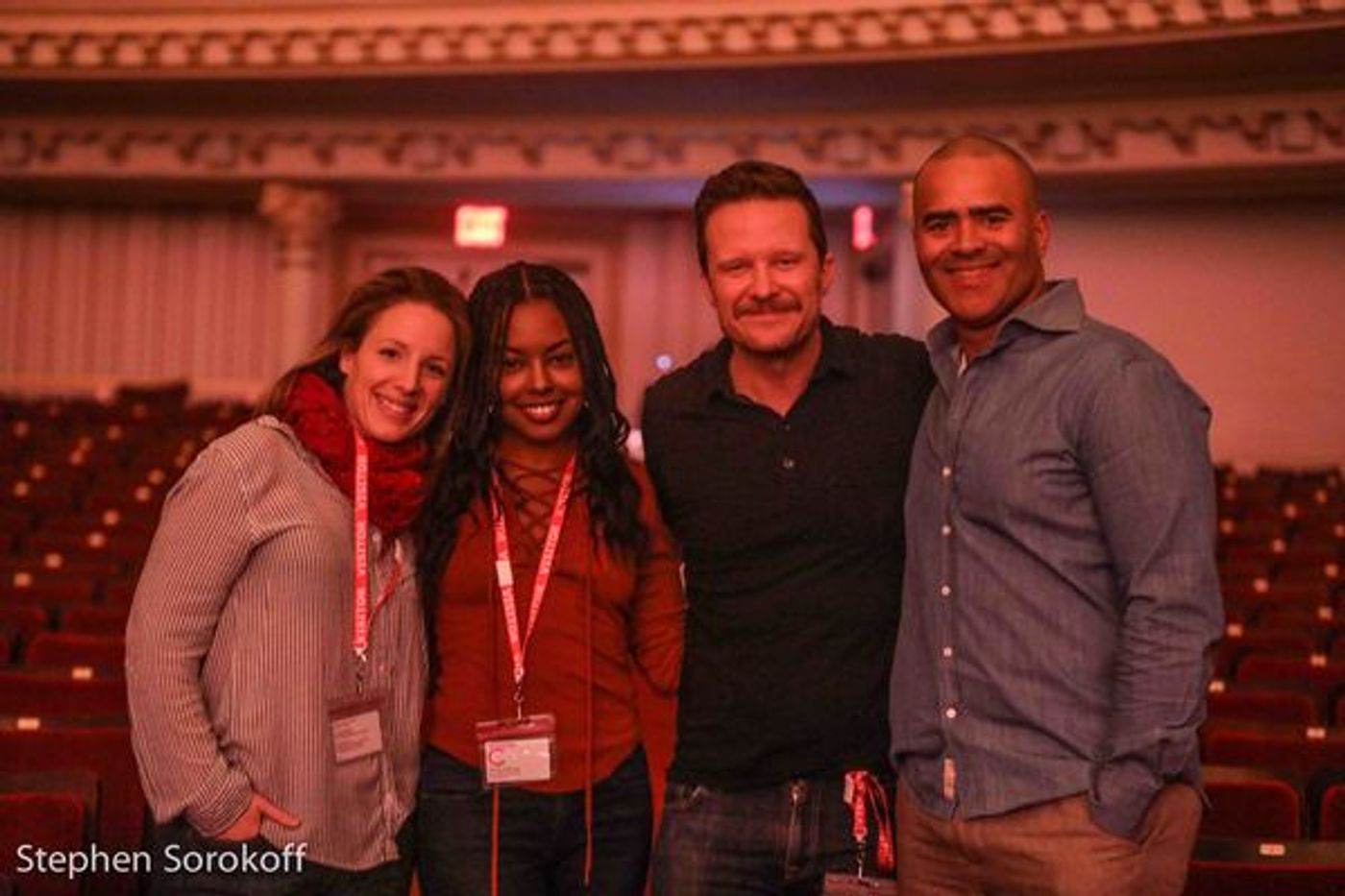 Photo Coverage: Will Chase, Christopher Jackson, Jessie Mueller & Adrienne Warren Rehearse For Tonight's N.Y. Pops Concert Photo Coverage: Will Chase, Christopher Jackson, Jessie Mueller & Adrienne Warren Rehearse For Tonight's N.Y. Pops Concert Image