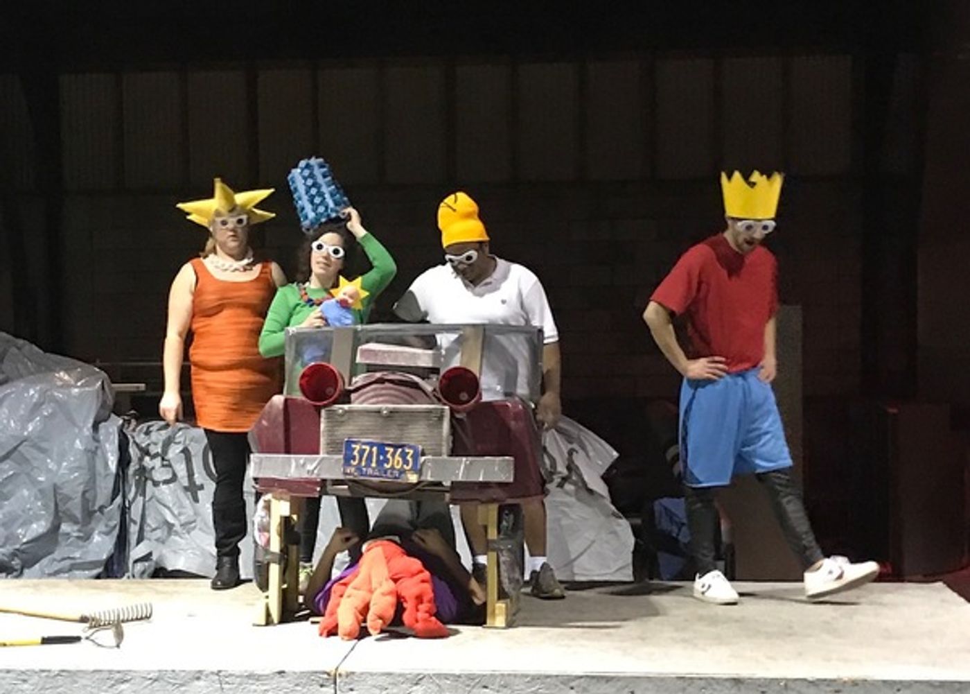 Photo Flash: Get a Post-Electric Look at MR. BURNS at Luminous Theatre  Image