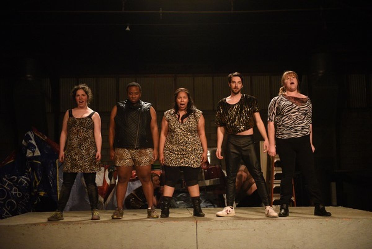 Rachael Zientek, James Carrington, Ericka Wade, Nick Narcisi and Kelly Doherty at 