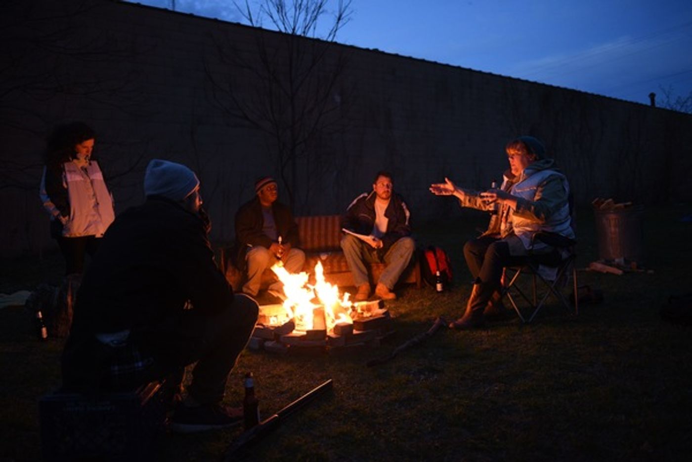 Photo Flash: Get a Post-Electric Look at MR. BURNS at Luminous Theatre  Image