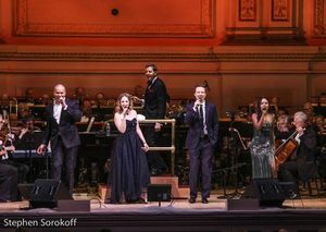 Christopher Jackson, Jessie Mueller, Will Chase, Adrienne Warren Photo