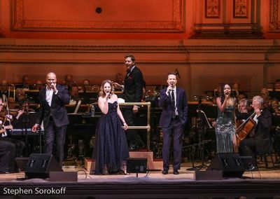 Christopher Jackson, Jessie Mueller, Will Chase, Adrienne Warren Photo