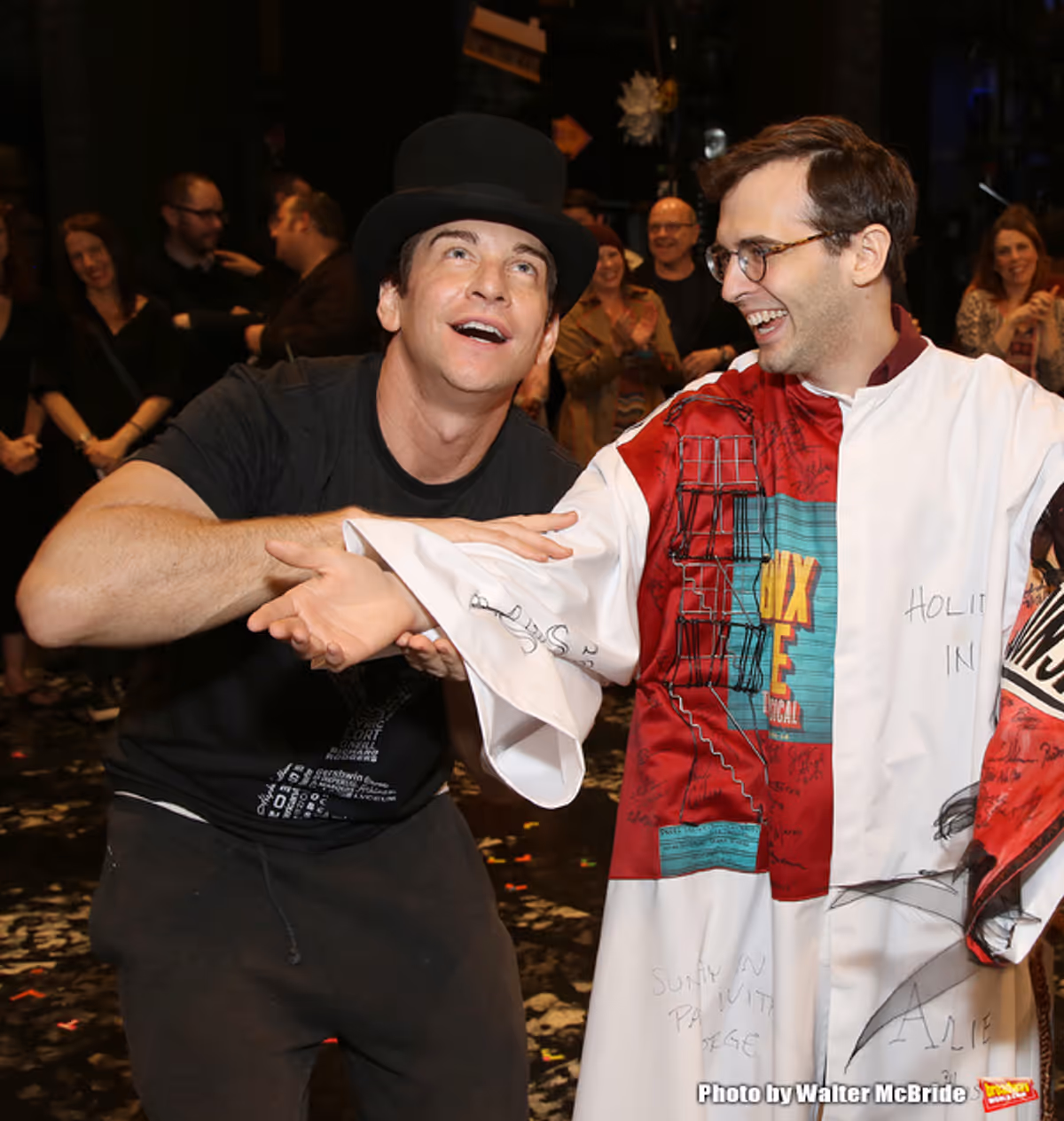 Andy Karl and Joseph Medeiros at 