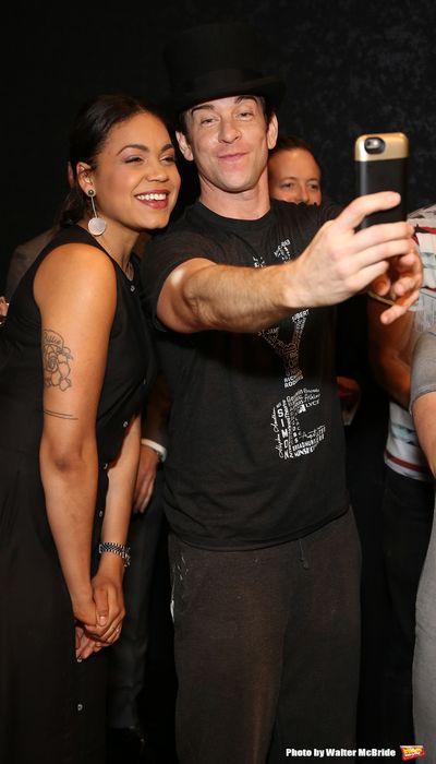 Barrett Doss and Andy Karl  Photo