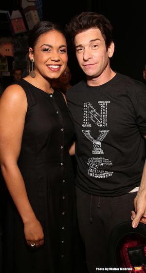 Barrett Doss and Andy Karl @ BroadwayWorld Barrett Doss and Andy Karl Photo