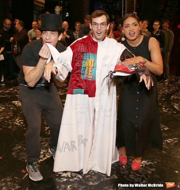 Andy Karl, Joseph Medeiros and Barrett Doss Photo