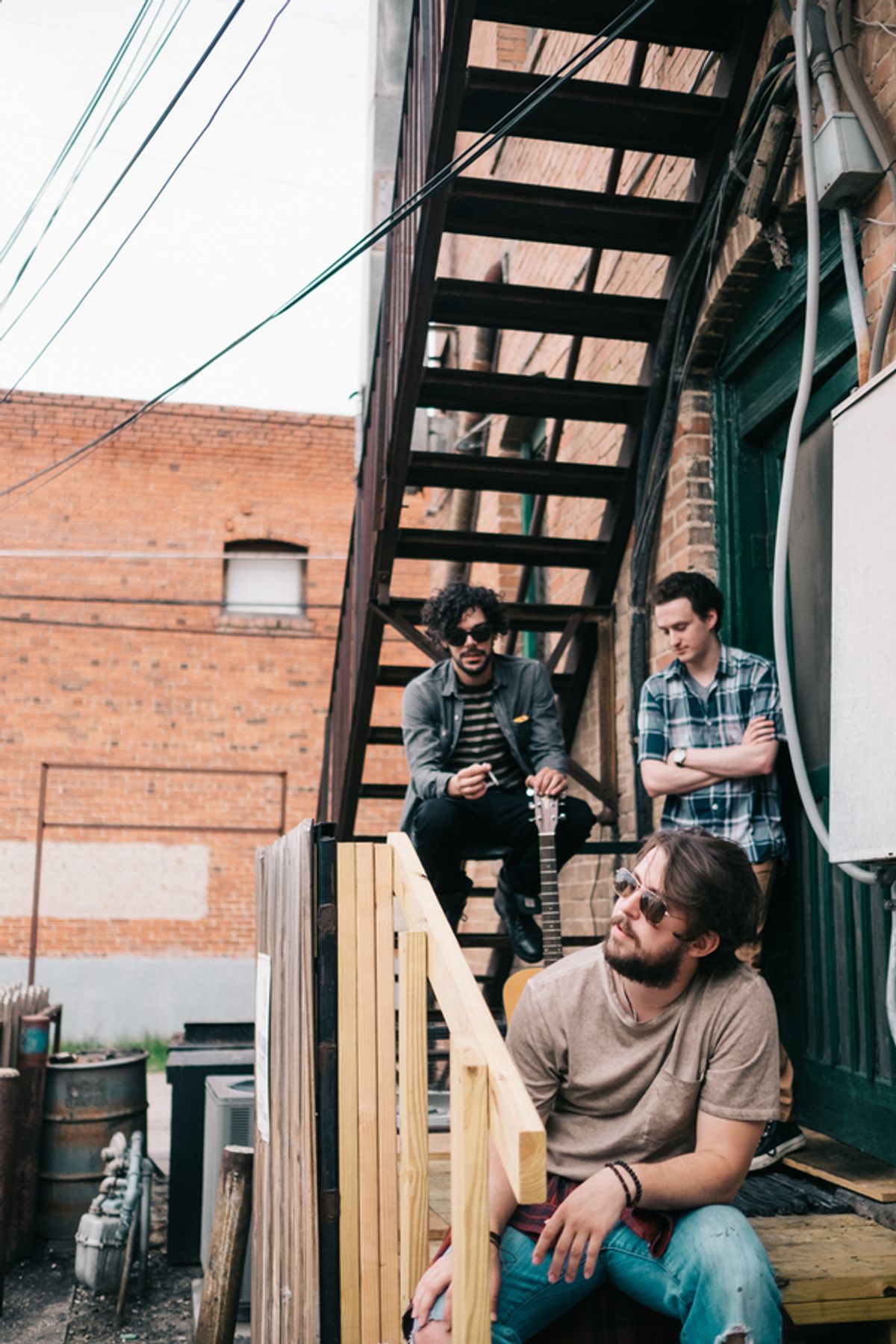 Joey Folsom, Jake Buchanan, Parker Gray at 