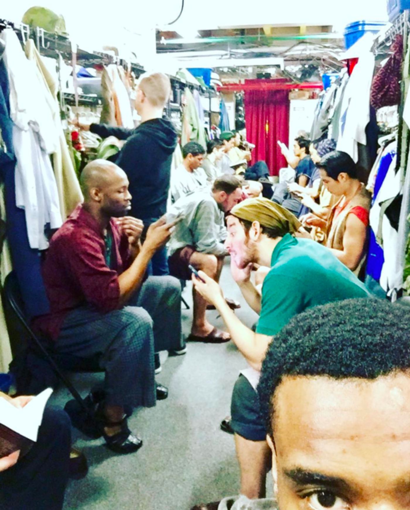 Photo Flash: WICKED is Positively Green for Earth Day, MISS SAIGON Chills Backstage, and More Saturday Intermission Pics! Photo Flash: WICKED is Positively Green for Earth Day, MISS SAIGON Chills Backstage, and More Saturday Intermission Pics! Image